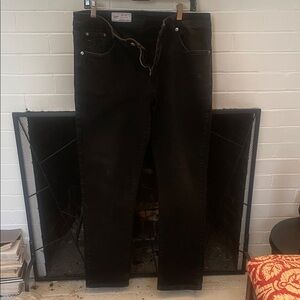 GAP Men’s Slim Straight Black Jeans